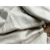 Chutes de cuir d'agneau - embossé beige écru - Cuir en Stock