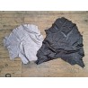 Lot de 2 peaux de cuir d'agneaux -D- Cuir en Stock