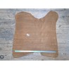 Peau de veau velours - brun tabac- maroquinerie - ameublement - Cuir en stock