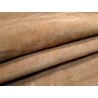 Peau de veau velours - brun tabac- maroquinerie - ameublement - Cuirenstock
