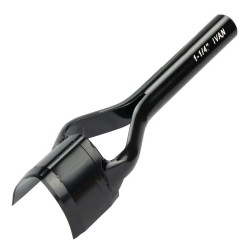 Poinçon professionnel pour sangles - Coupe triangulaire 38mm - IVAN - emporte pièce a frapper - pointe anglaise - Cuir en Stock
