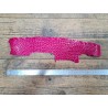 Morceau de cuir de crocodile véritable rose - Cuir en Stock