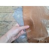Lot de 2 peaux de cuir de lézard - C - Gris clair/Brun clair