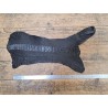 Lot de 2 pattes d'autruche - A - Marron/Noir - Cuir en Stock