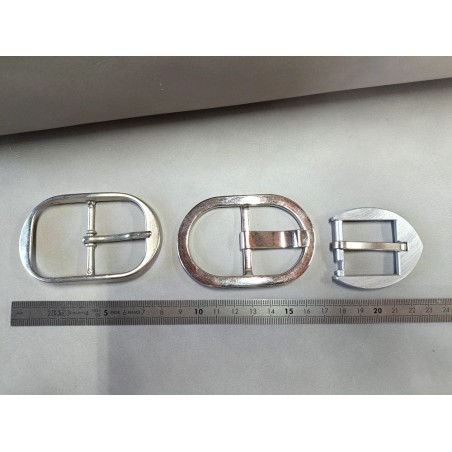 LOT de 3 boucles de ceinture - B - 30mm / 40mm
