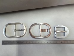 LOT de 3 boucles de ceinture - B - 30mm / 40mm