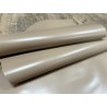 Demi-peau de cuir de veau BOX lisse - tannage ferme - lin - Cuir en Stock
