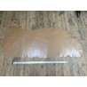 Demi-peau de cuir de veau BOX lisse - tannage ferme - AMANDE - Cuir en Stock