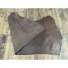 Demi-peau de cuir de veau BOX lisse - tannage ferme - MUSCADE - Cuir en Stock