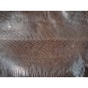 peau de cuir lézard - brou de noix - accessoire bijoux - cuirenstock