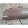 peau de cuir lézard - sépia - accessoire bijoux - cuir en stock
