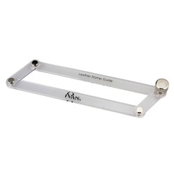 Réglette guide en acrylique pour matoirs - outils pour le travail du cuir - Cuir en Stock