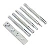 Kit complet - Pose d'accessoires - Rivets boutons pression - 6 outils enclume en acier – Ivan 8105-00 Cuir en Stock