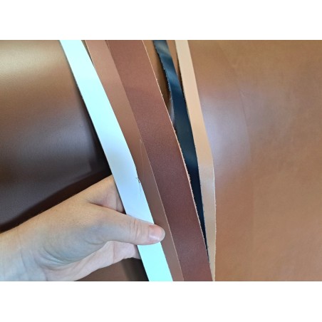 Lot de 5 bandes de cuir classique ou à effet - 2ème choix