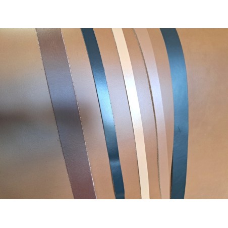 Lot de 5 bandes de cuir classique ou à effet - 2ème choix
