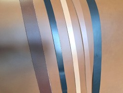 Lot de 5 bandes de cuir classique ou à effet - 2ème choix