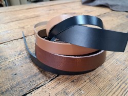 Lot de 5 bandes de cuir classique ou à effet - 2ème choix