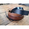 Lot de 5 bandes de cuir classique ou à effet - 2ème choix