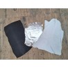 Lot de 3 peaux de cuir stretch - Cuir en Stock