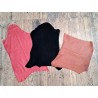Lot de 3 peaux de cuir stretch - Cuir en Stock