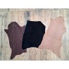 Lot de 3 peaux de cuir stretch - Cuir en Stock