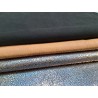 Lot de 3 peaux de cuir stretch - Cuir en Stock