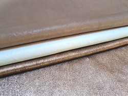 Lot de 3 peaux de cuir stretch - Cuir en Stock