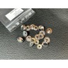 Lot de 5 boutons pression fort Line 20 – 13 mm - NICKELÉ - Cuir en Stock
