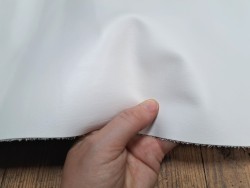 Demi peau de cuir de veau - blanc - Cuir en Stock