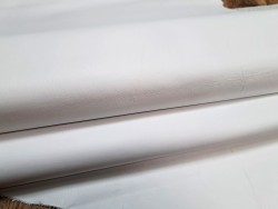 Demi peau de cuir de veau - blanc - Cuir en Stock