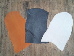Lot de 3 peaux de cuir stretch - Cuir en Stock