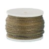 Canette de fil poissé / ciré (pour alêne à coudre) - NATUREL - Cuir en Stock
