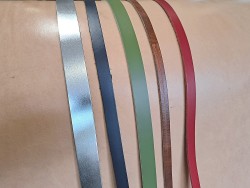 Lot de 5 bandes de cuir classique ou à effet - 2ème choix