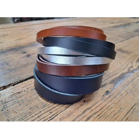 Lot de 5 bandes de cuir classique ou à effet - 2ème choix