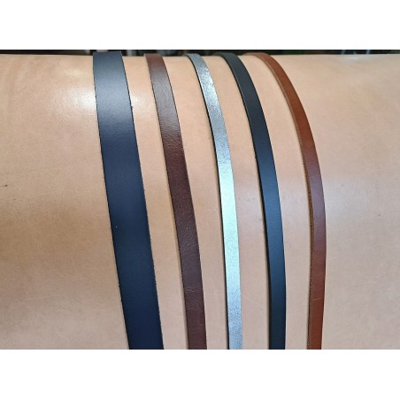 Lot de 5 bandes de cuir classique ou à effet - 2ème choix