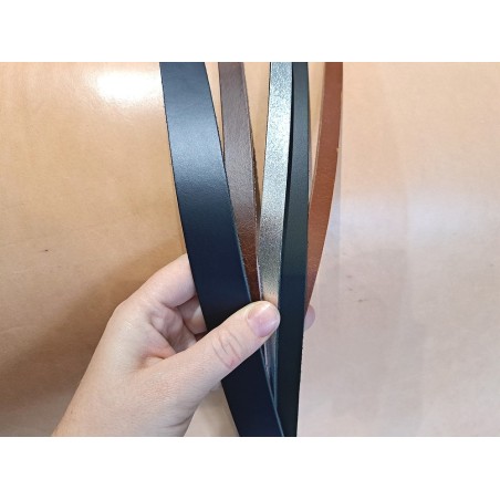 Lot de 5 bandes de cuir classique ou à effet - 2ème choix
