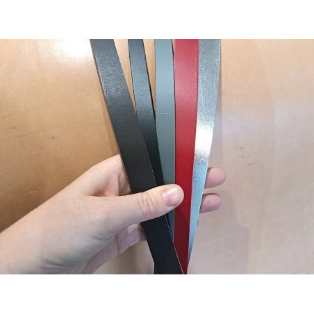 Lot de 5 bandes de cuir classique ou à effet - 2ème choix