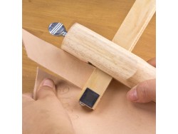 Coupe-sangle de cuir en bois – Strap Cutter Ivan - Cuir en Stock
