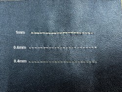 Fil poissé / ciré couture à la main du cuir - Cuir en Stock