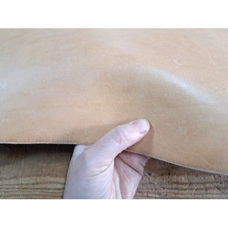 Collet de cuir de vache – Tannage végétal raide 2ᵉ choix - C -