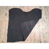 Peau de veau velours - GRIS ANTHRACITE - Cuir en Stock