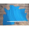 Peau de cuir de veau swift lisse - bleu - maroquinerie - Cuirenstock