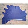 Peau de cuir de veau swift lisse - bleu outremer - maroquinerie - Cuirenstock