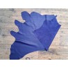 Peau de cuir de veau swift lisse - bleu outremer - maroquinerie - Cuir en Stock