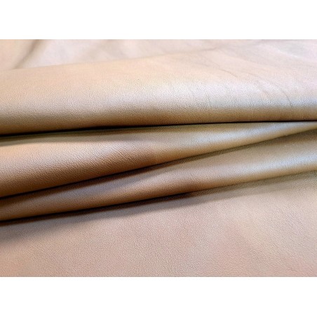 Peau de cuir de veau swift lisse - miel - maroquinerie - cuirenstock