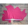 Peau de cuir de veau swift lisse - fuchsia - maroquinerie - cuir en stock