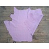 Peau de cuir de veau swift lisse - rose - maroquinerie - cuir en stock