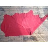 Peau de cuir de veau swift lisse - rouge piment - maroquinerie - cuirenstock