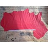 Peau de cuir de veau swift lisse - rouge piment - maroquinerie - Cuirenstock