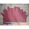 Peau de cuir de veau swift lisse - lie de vin - maroquinerie - Cuirenstock